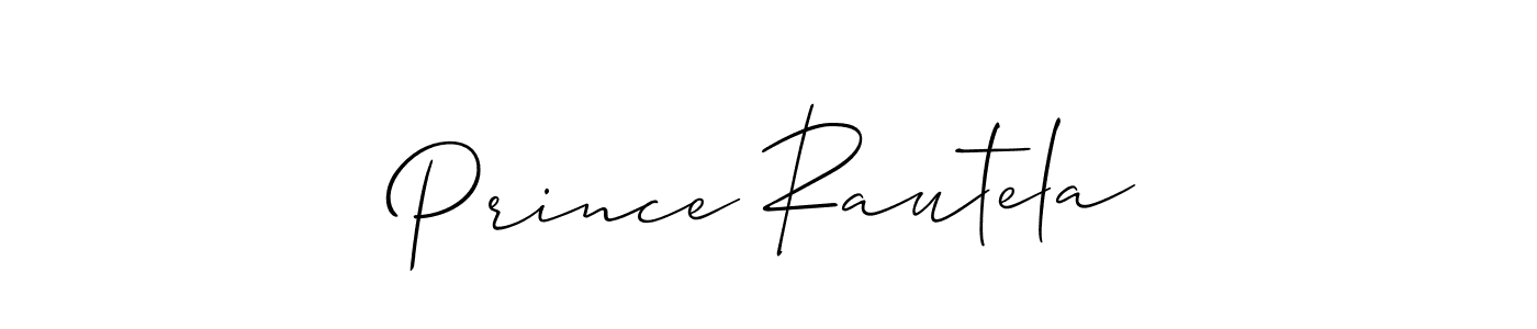 if you are searching for the best signature style for your name Prince Rautela. so please give up your signature search. here we have designed multiple signature styles  using Allison_Script. Prince Rautela signature style 2 images and pictures png