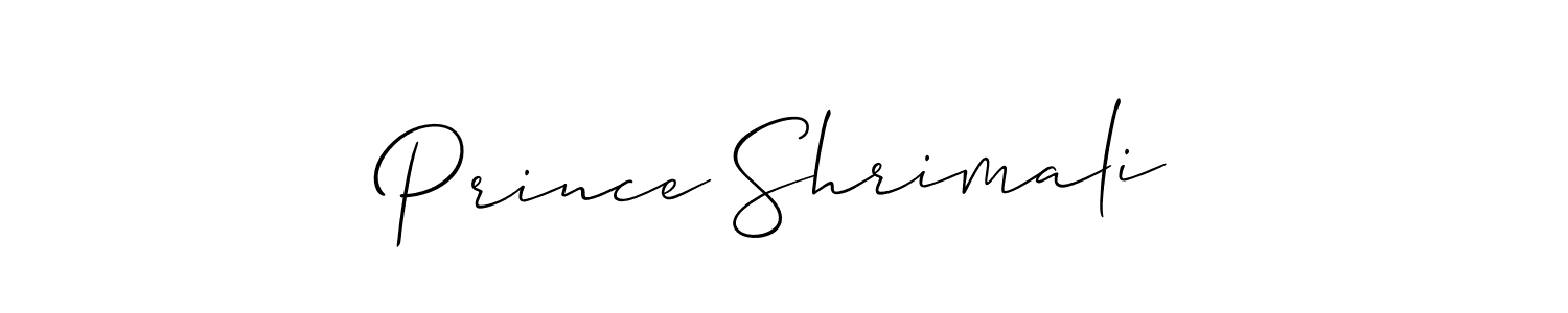 Make a short Prince Shrimali signature style. Manage your documents anywhere anytime using Allison_Script. Create and add eSignatures, submit forms, share and send files easily. Prince Shrimali signature style 2 images and pictures png