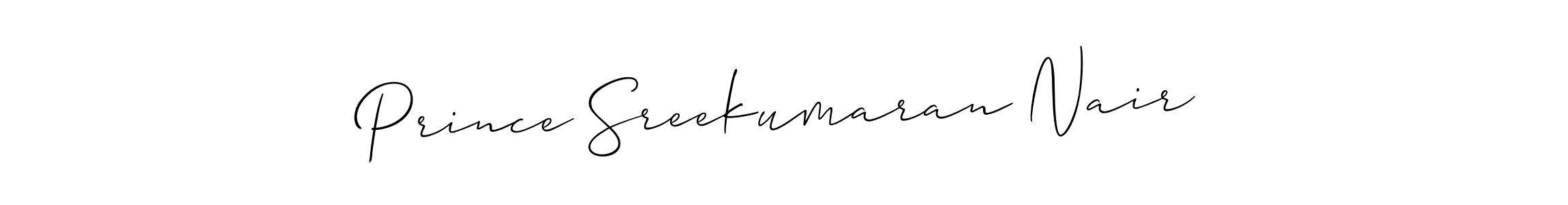 Best and Professional Signature Style for Prince Sreekumaran Nair. Allison_Script Best Signature Style Collection. Prince Sreekumaran Nair signature style 2 images and pictures png