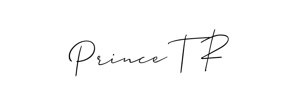 Prince T R stylish signature style. Best Handwritten Sign (Allison_Script) for my name. Handwritten Signature Collection Ideas for my name Prince T R. Prince T R signature style 2 images and pictures png