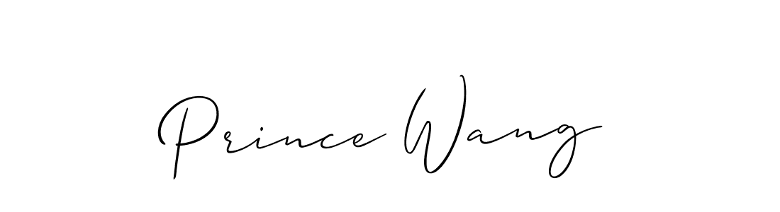 Make a beautiful signature design for name Prince Wang. Use this online signature maker to create a handwritten signature for free. Prince Wang signature style 2 images and pictures png