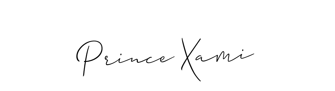 Make a short Prince Xami signature style. Manage your documents anywhere anytime using Allison_Script. Create and add eSignatures, submit forms, share and send files easily. Prince Xami signature style 2 images and pictures png