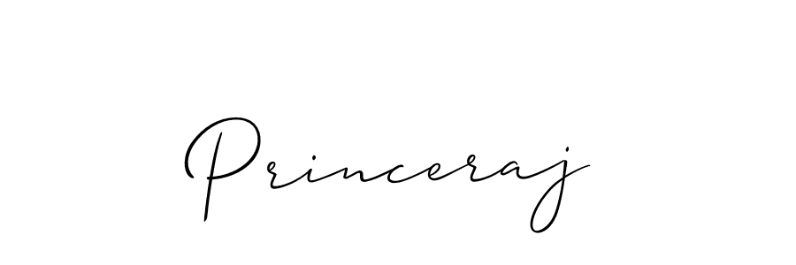 if you are searching for the best signature style for your name Princeraj. so please give up your signature search. here we have designed multiple signature styles  using Allison_Script. Princeraj signature style 2 images and pictures png