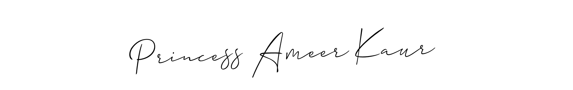 Best and Professional Signature Style for Princess Ameer Kaur. Allison_Script Best Signature Style Collection. Princess Ameer Kaur signature style 2 images and pictures png