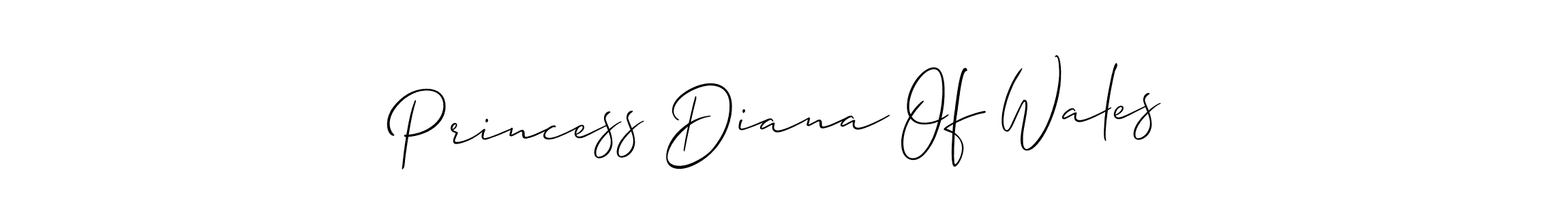 How to make Princess Diana Of Wales name signature. Use Allison_Script style for creating short signs online. This is the latest handwritten sign. Princess Diana Of Wales signature style 2 images and pictures png