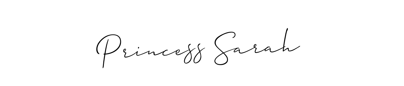 Also we have Princess Sarah name is the best signature style. Create professional handwritten signature collection using Allison_Script autograph style. Princess Sarah signature style 2 images and pictures png