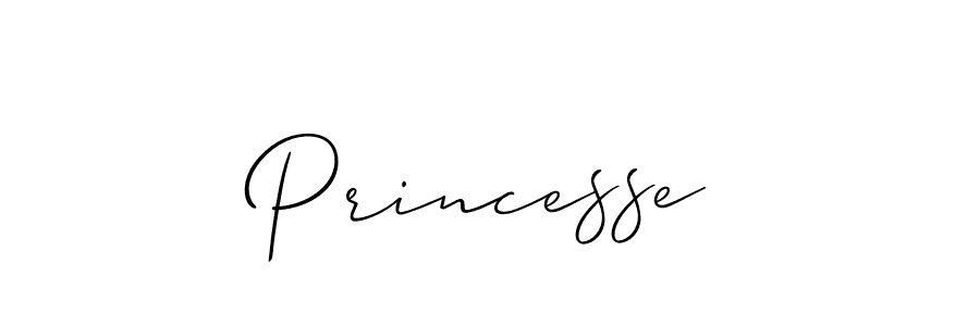 Best and Professional Signature Style for Princesse. Allison_Script Best Signature Style Collection. Princesse signature style 2 images and pictures png