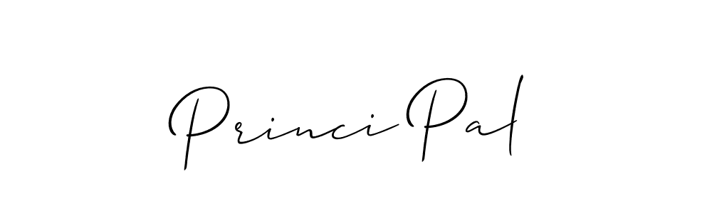 Also we have Princi Pal name is the best signature style. Create professional handwritten signature collection using Allison_Script autograph style. Princi Pal signature style 2 images and pictures png