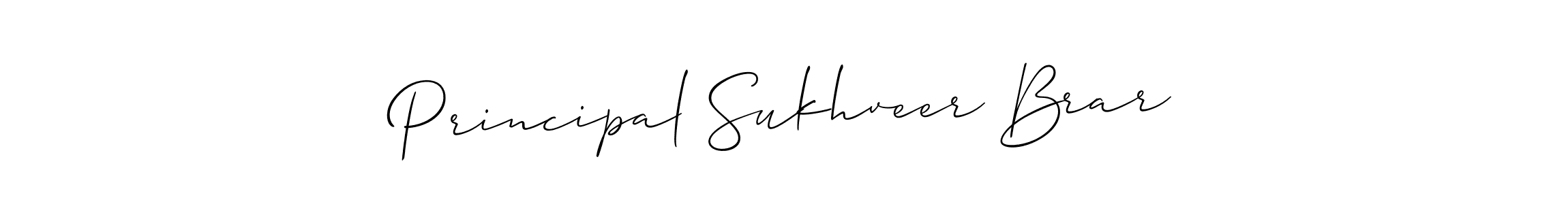 Make a beautiful signature design for name Principal Sukhveer Brar. Use this online signature maker to create a handwritten signature for free. Principal Sukhveer Brar signature style 2 images and pictures png
