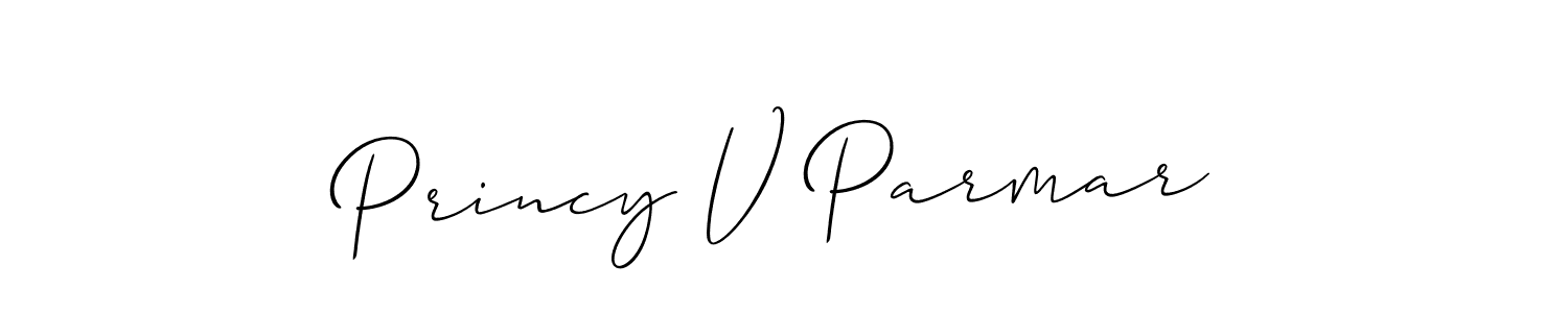 You can use this online signature creator to create a handwritten signature for the name Princy V Parmar. This is the best online autograph maker. Princy V Parmar signature style 2 images and pictures png