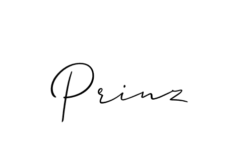 You should practise on your own different ways (Allison_Script) to write your name (Prinz) in signature. don't let someone else do it for you. Prinz signature style 2 images and pictures png