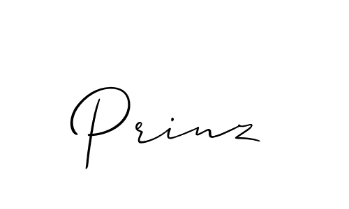 Prinz stylish signature style. Best Handwritten Sign (Allison_Script) for my name. Handwritten Signature Collection Ideas for my name Prinz. Prinz signature style 2 images and pictures png