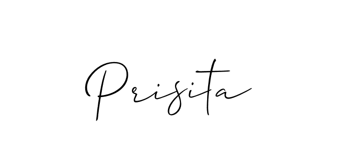 Prisita stylish signature style. Best Handwritten Sign (Allison_Script) for my name. Handwritten Signature Collection Ideas for my name Prisita. Prisita signature style 2 images and pictures png