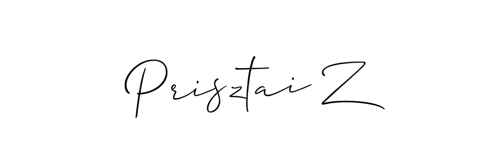 Also we have Prisztai Z name is the best signature style. Create professional handwritten signature collection using Allison_Script autograph style. Prisztai Z signature style 2 images and pictures png
