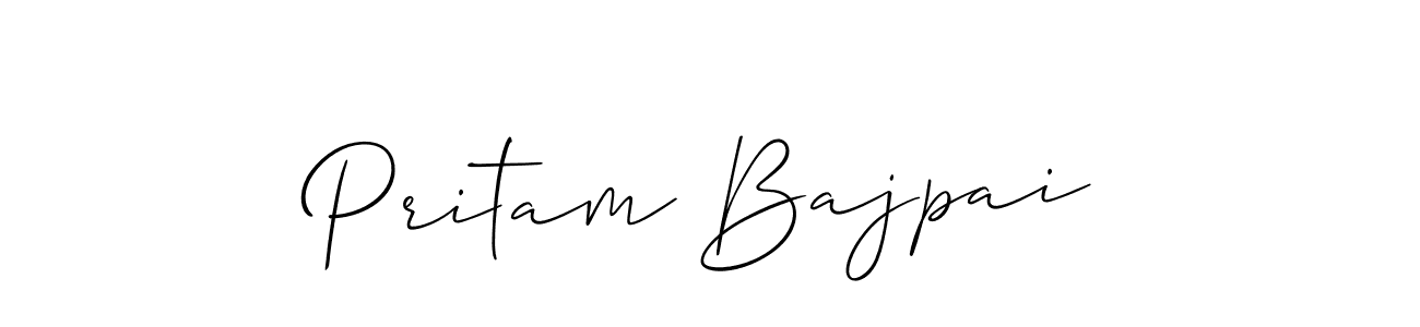 Once you've used our free online signature maker to create your best signature Allison_Script style, it's time to enjoy all of the benefits that Pritam Bajpai name signing documents. Pritam Bajpai signature style 2 images and pictures png