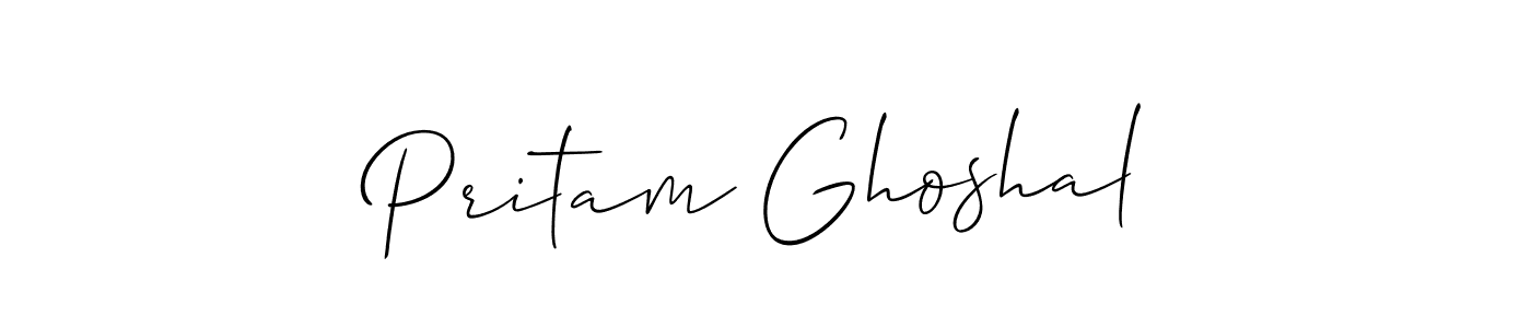 Here are the top 10 professional signature styles for the name Pritam Ghoshal. These are the best autograph styles you can use for your name. Pritam Ghoshal signature style 2 images and pictures png