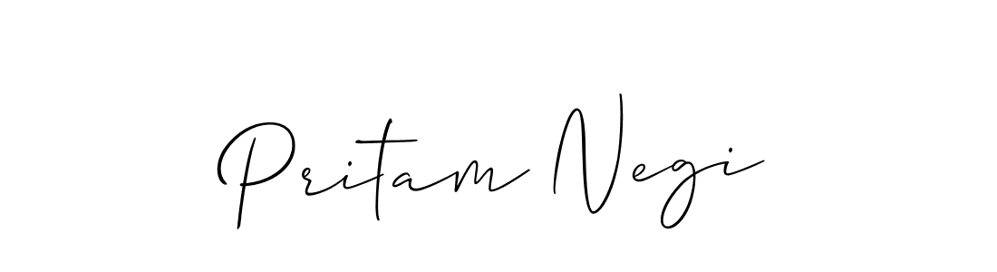 Make a beautiful signature design for name Pritam Negi. Use this online signature maker to create a handwritten signature for free. Pritam Negi signature style 2 images and pictures png