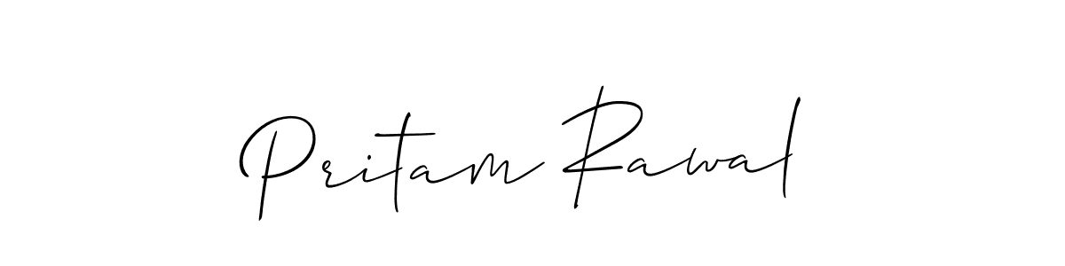 This is the best signature style for the Pritam Rawal name. Also you like these signature font (Allison_Script). Mix name signature. Pritam Rawal signature style 2 images and pictures png