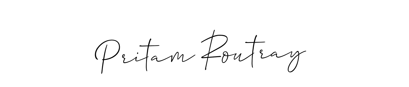 You can use this online signature creator to create a handwritten signature for the name Pritam Routray. This is the best online autograph maker. Pritam Routray signature style 2 images and pictures png