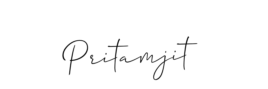 You can use this online signature creator to create a handwritten signature for the name Pritamjit. This is the best online autograph maker. Pritamjit signature style 2 images and pictures png
