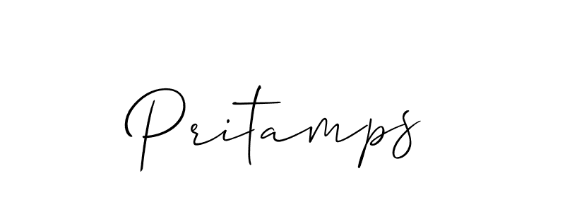 It looks lik you need a new signature style for name Pritamps. Design unique handwritten (Allison_Script) signature with our free signature maker in just a few clicks. Pritamps signature style 2 images and pictures png