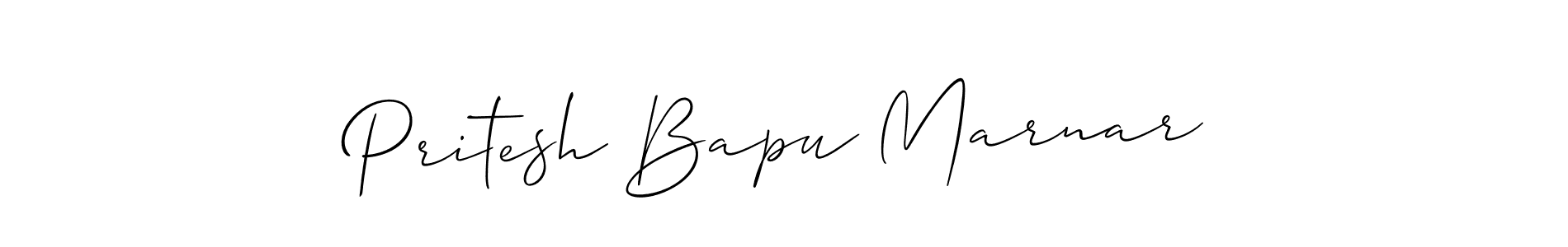 Once you've used our free online signature maker to create your best signature Allison_Script style, it's time to enjoy all of the benefits that Pritesh Bapu Marnar name signing documents. Pritesh Bapu Marnar signature style 2 images and pictures png