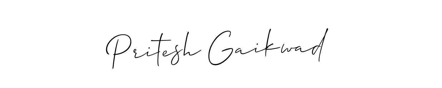 Here are the top 10 professional signature styles for the name Pritesh Gaikwad. These are the best autograph styles you can use for your name. Pritesh Gaikwad signature style 2 images and pictures png