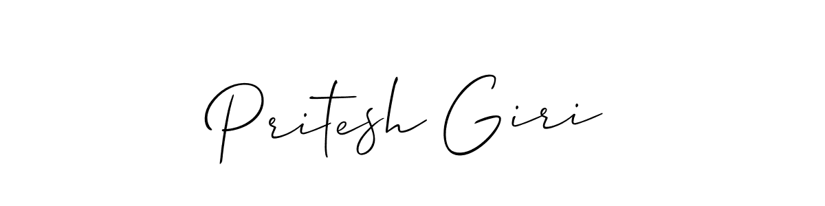 Once you've used our free online signature maker to create your best signature Allison_Script style, it's time to enjoy all of the benefits that Pritesh Giri name signing documents. Pritesh Giri signature style 2 images and pictures png