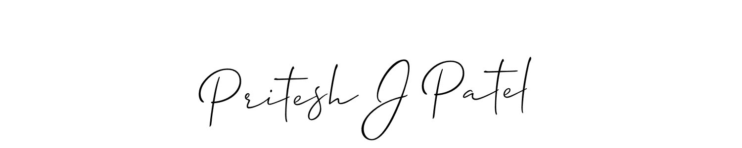 if you are searching for the best signature style for your name Pritesh J Patel. so please give up your signature search. here we have designed multiple signature styles  using Allison_Script. Pritesh J Patel signature style 2 images and pictures png