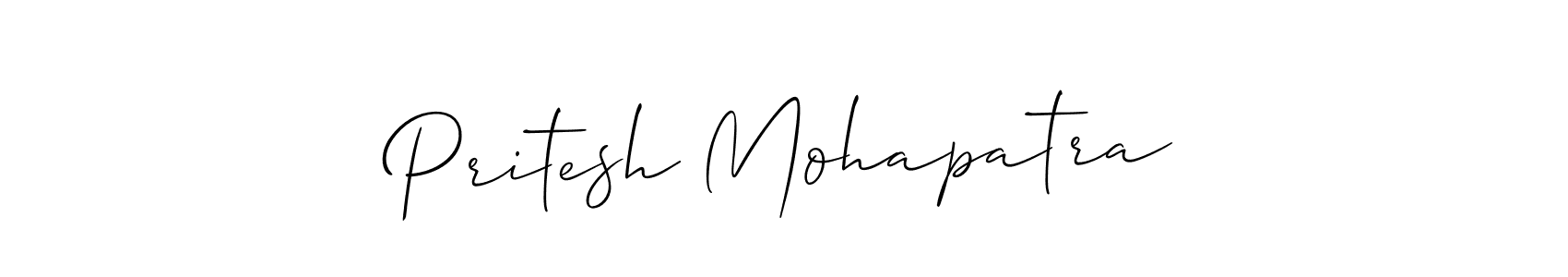 if you are searching for the best signature style for your name Pritesh Mohapatra. so please give up your signature search. here we have designed multiple signature styles  using Allison_Script. Pritesh Mohapatra signature style 2 images and pictures png