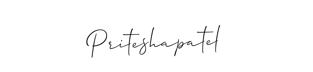 This is the best signature style for the Priteshapatel name. Also you like these signature font (Allison_Script). Mix name signature. Priteshapatel signature style 2 images and pictures png