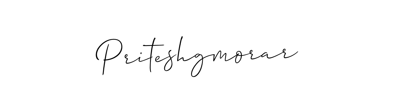 Priteshgmorar stylish signature style. Best Handwritten Sign (Allison_Script) for my name. Handwritten Signature Collection Ideas for my name Priteshgmorar. Priteshgmorar signature style 2 images and pictures png