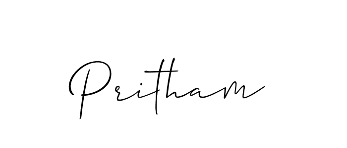 Pritham stylish signature style. Best Handwritten Sign (Allison_Script) for my name. Handwritten Signature Collection Ideas for my name Pritham. Pritham signature style 2 images and pictures png