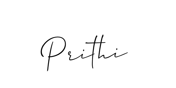 How to Draw Prithi signature style? Allison_Script is a latest design signature styles for name Prithi. Prithi signature style 2 images and pictures png