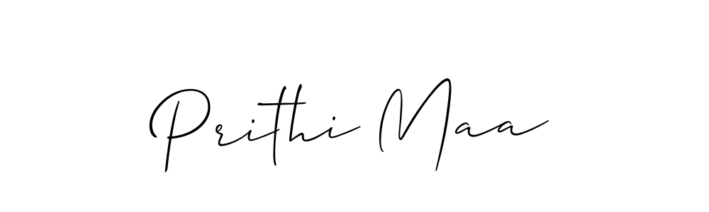 Here are the top 10 professional signature styles for the name Prithi Maa. These are the best autograph styles you can use for your name. Prithi Maa signature style 2 images and pictures png