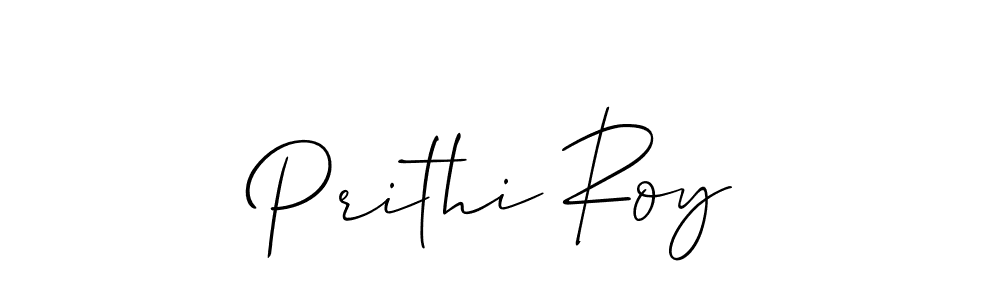 if you are searching for the best signature style for your name Prithi Roy. so please give up your signature search. here we have designed multiple signature styles  using Allison_Script. Prithi Roy signature style 2 images and pictures png