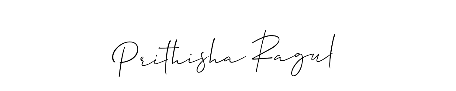 Best and Professional Signature Style for Prithisha Ragul. Allison_Script Best Signature Style Collection. Prithisha Ragul signature style 2 images and pictures png