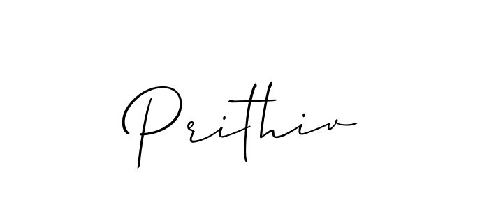 if you are searching for the best signature style for your name Prithiv. so please give up your signature search. here we have designed multiple signature styles  using Allison_Script. Prithiv signature style 2 images and pictures png