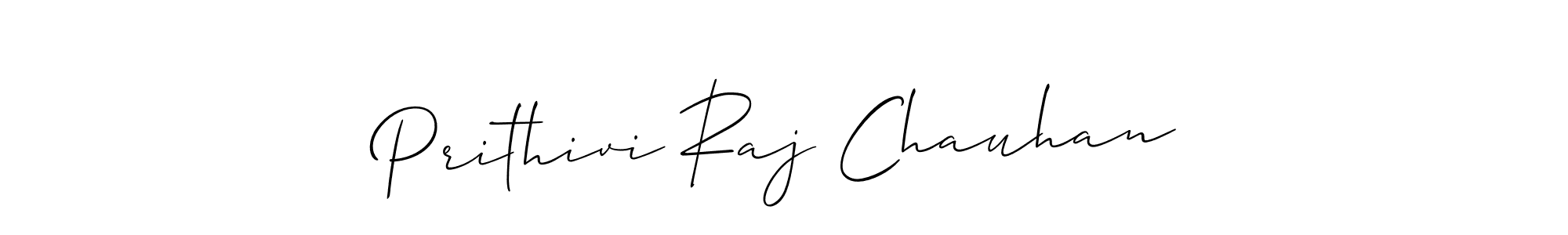 Make a beautiful signature design for name Prithivi Raj Chauhan. Use this online signature maker to create a handwritten signature for free. Prithivi Raj Chauhan signature style 2 images and pictures png