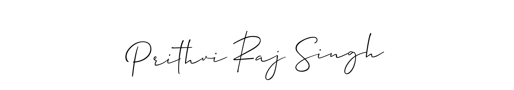 Make a short Prithvi Raj Singh signature style. Manage your documents anywhere anytime using Allison_Script. Create and add eSignatures, submit forms, share and send files easily. Prithvi Raj Singh signature style 2 images and pictures png