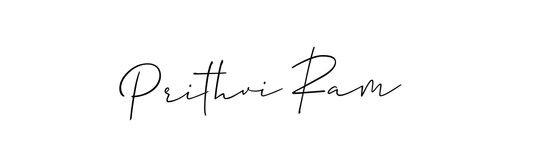 Best and Professional Signature Style for Prithvi Ram. Allison_Script Best Signature Style Collection. Prithvi Ram signature style 2 images and pictures png