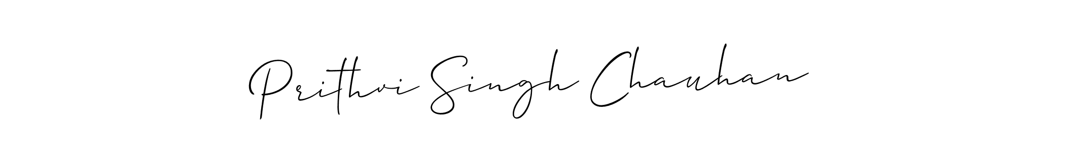 Prithvi Singh Chauhan stylish signature style. Best Handwritten Sign (Allison_Script) for my name. Handwritten Signature Collection Ideas for my name Prithvi Singh Chauhan. Prithvi Singh Chauhan signature style 2 images and pictures png