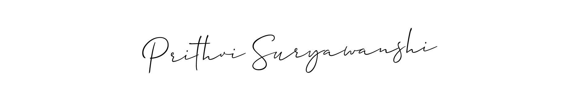 Best and Professional Signature Style for Prithvi Suryawanshi. Allison_Script Best Signature Style Collection. Prithvi Suryawanshi signature style 2 images and pictures png