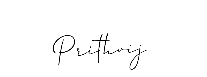 You can use this online signature creator to create a handwritten signature for the name Prithvij. This is the best online autograph maker. Prithvij signature style 2 images and pictures png
