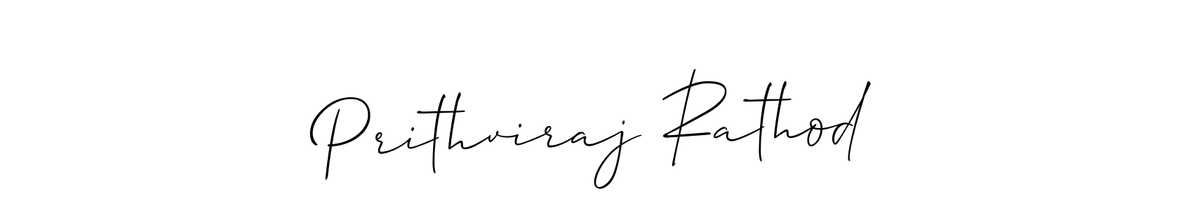 Similarly Allison_Script is the best handwritten signature design. Signature creator online .You can use it as an online autograph creator for name Prithviraj Rathod. Prithviraj Rathod signature style 2 images and pictures png