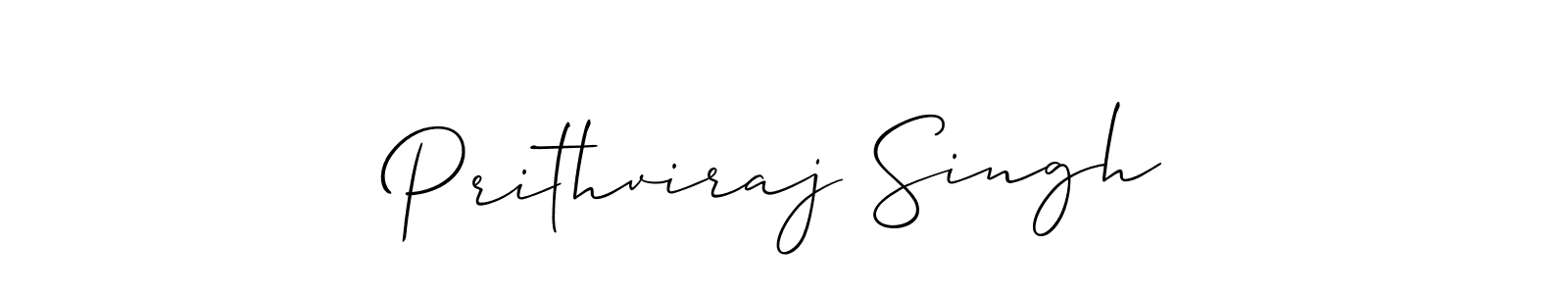 Best and Professional Signature Style for Prithviraj Singh. Allison_Script Best Signature Style Collection. Prithviraj Singh signature style 2 images and pictures png