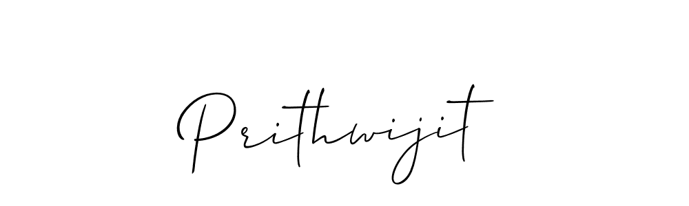 How to make Prithwijit signature? Allison_Script is a professional autograph style. Create handwritten signature for Prithwijit name. Prithwijit signature style 2 images and pictures png