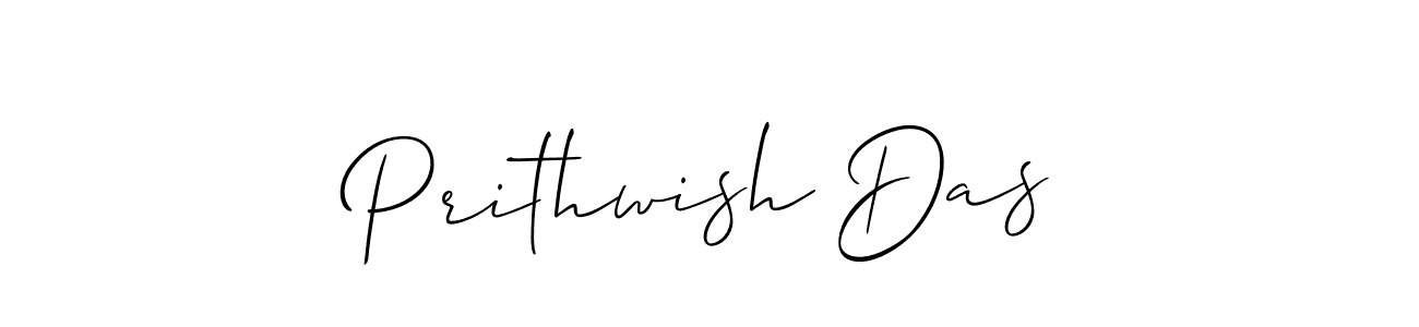 You should practise on your own different ways (Allison_Script) to write your name (Prithwish Das) in signature. don't let someone else do it for you. Prithwish Das signature style 2 images and pictures png