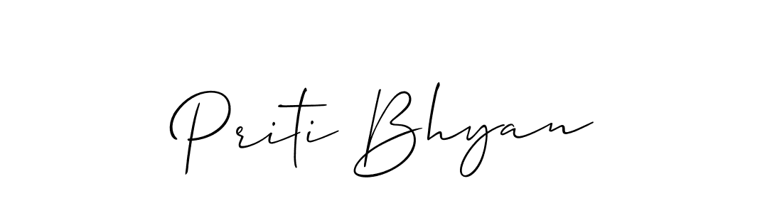 Here are the top 10 professional signature styles for the name Priti Bhyan. These are the best autograph styles you can use for your name. Priti Bhyan signature style 2 images and pictures png