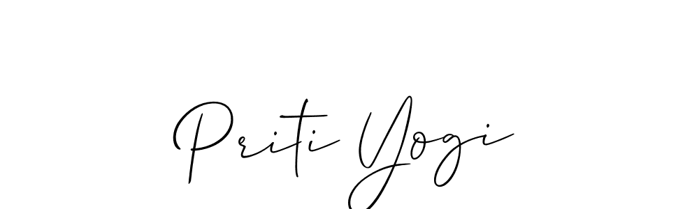 Check out images of Autograph of Priti Yogi name. Actor Priti Yogi Signature Style. Allison_Script is a professional sign style online. Priti Yogi signature style 2 images and pictures png